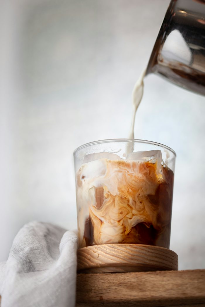 Latte gelado