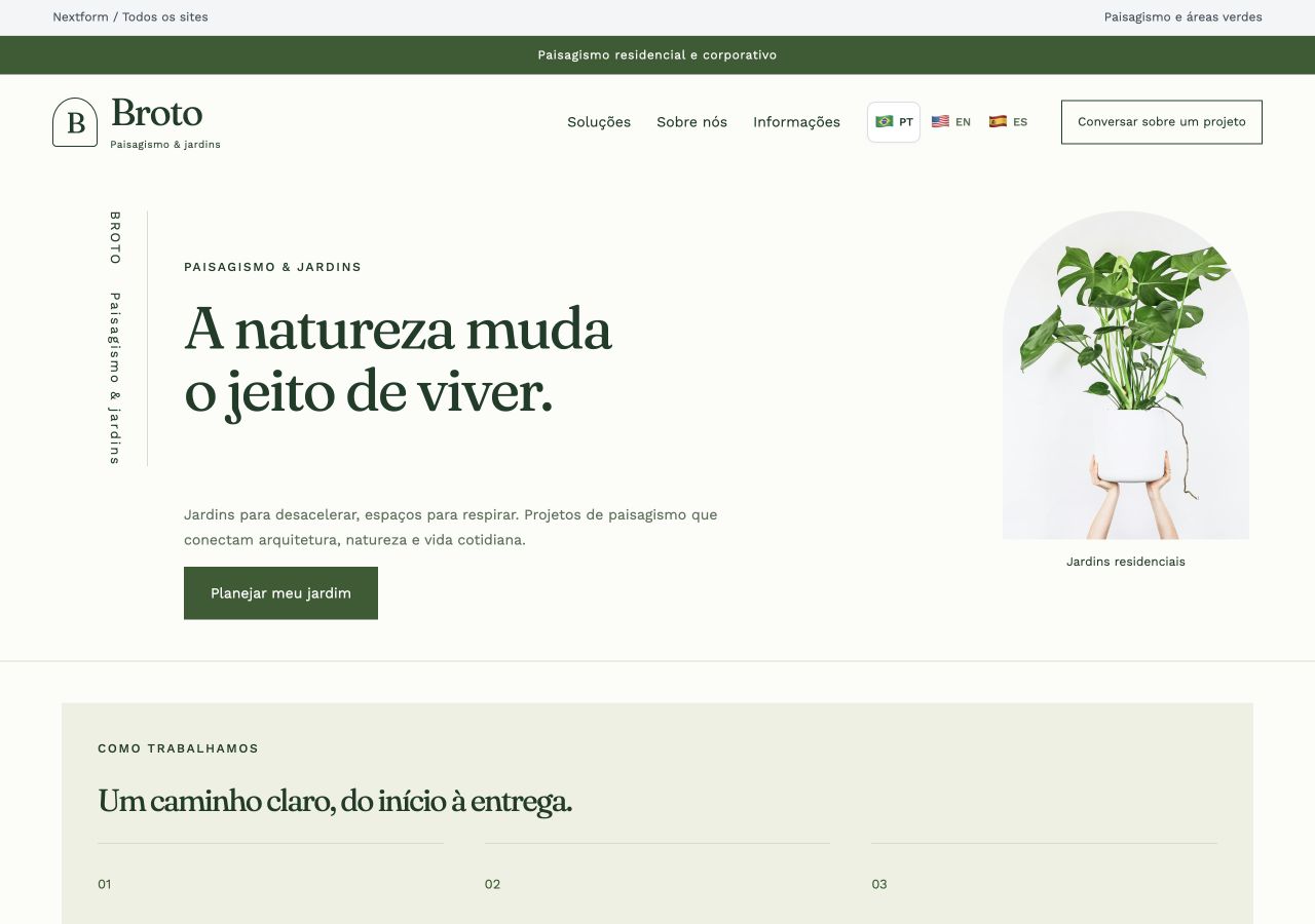 Paisagismo & jardins