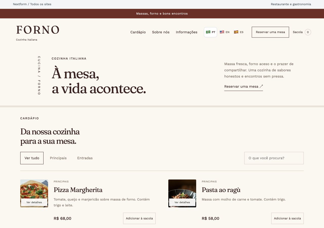 Cozinha italiana