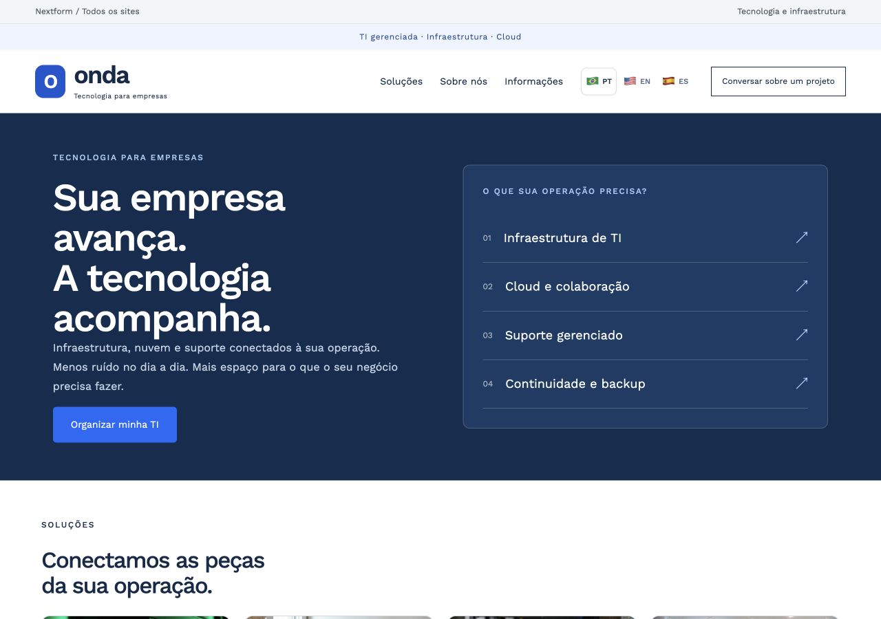 Tecnologia para empresas