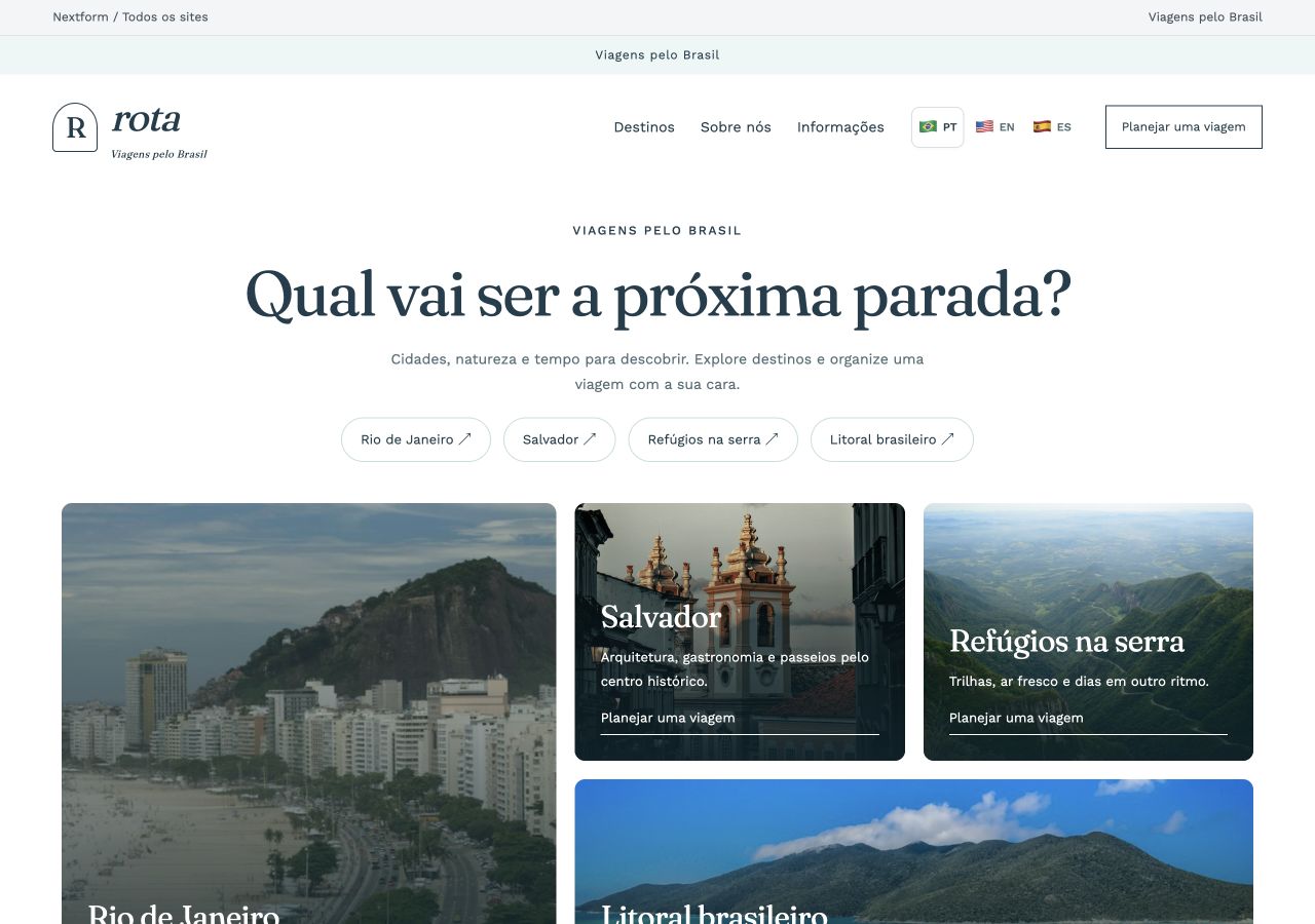 Viagens pelo Brasil
